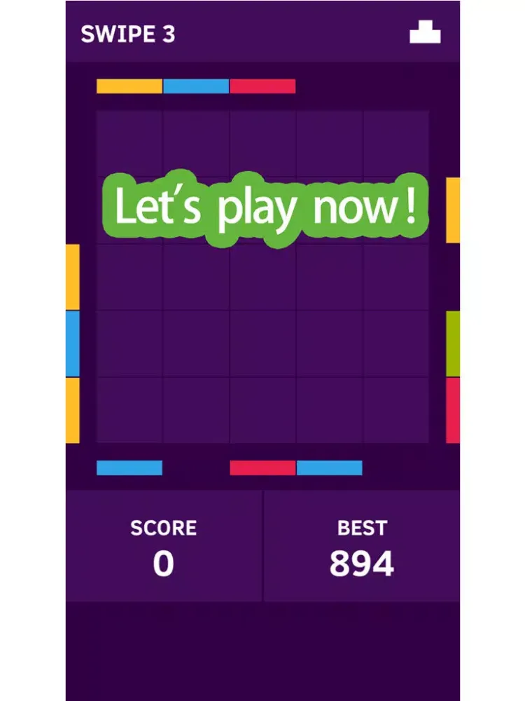 ภาพหน้าจอของ Swipe 3 - Match Tiles Crush Game iPad 