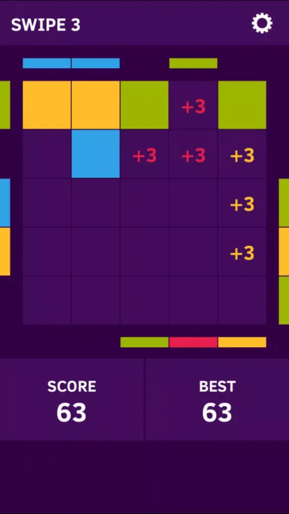 ภาพหน้าจอของ Swipe 3 - Match Tiles Crush Game