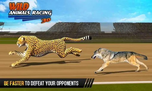 Wild Animals Racing 3D應用截圖