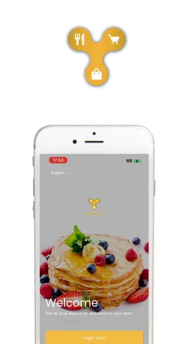 Yalla Order delivery app سکرین شاٹس