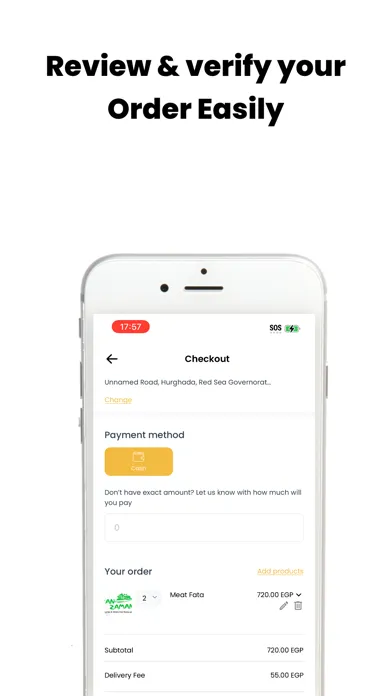 Yalla Order delivery app سکرین شاٹس