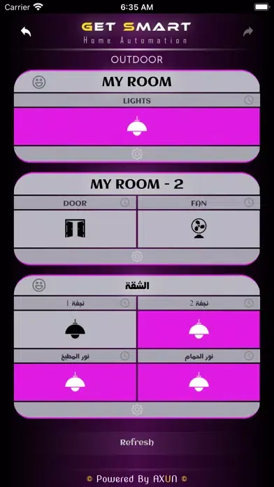 Captures d'écran de GET SMART - SMART HOME