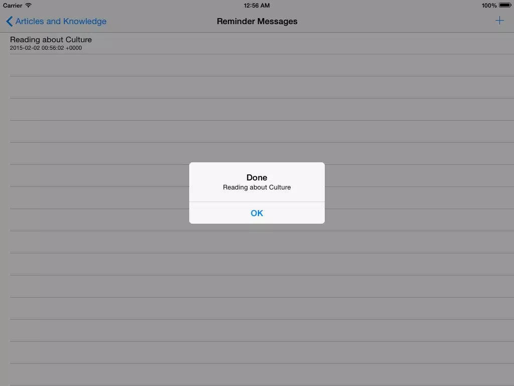 Zrzuty ekranu Selected Articles iPad 