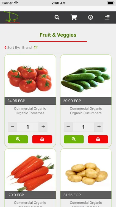 Ảnh chụp màn hình của Dakakyn Online Grocery
