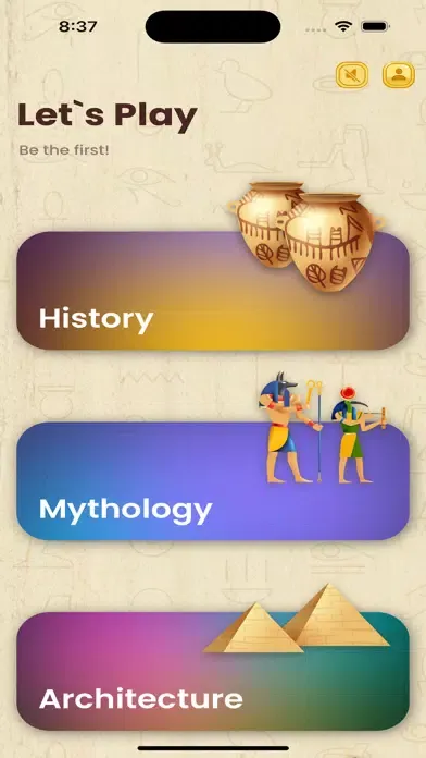 Egypt Mystery - Quizz应用截图