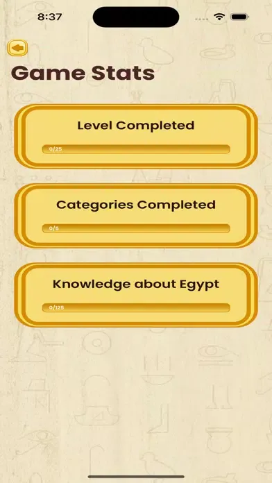 Egypt Mystery - Quizz应用截图