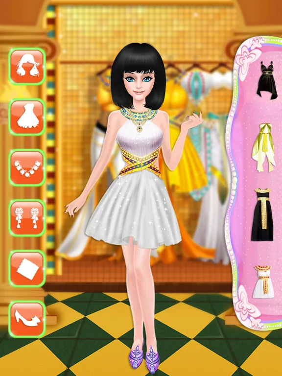 ภาพหน้าจอของ Egypt Princess Salon - egypt games iPad 