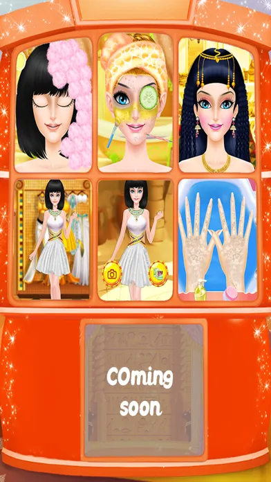 ภาพหน้าจอของ Egypt Princess Salon - egypt games