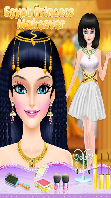 ภาพหน้าจอของ Egypt Princess Salon - egypt games