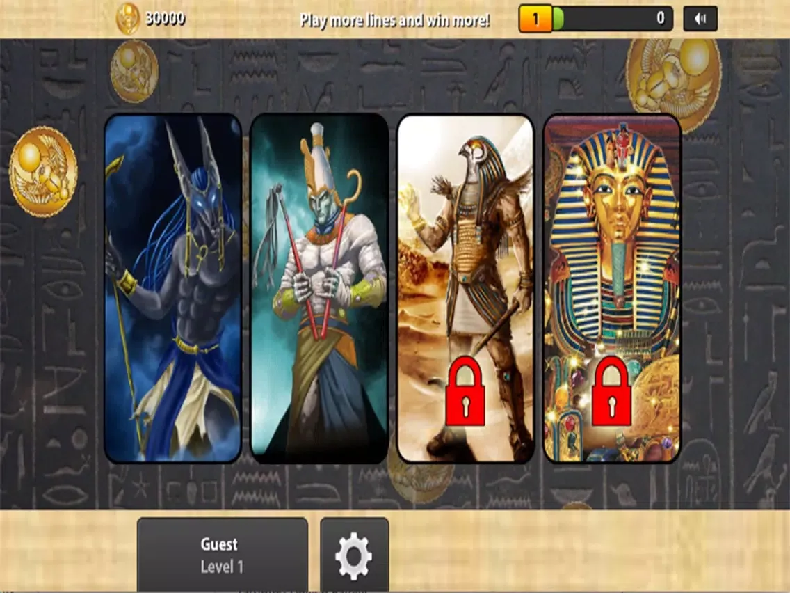 Screenshot di Egypt Casino Slots Machine iPad 