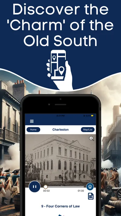 Charleston GPS Audio Guide স্ক্রিনশট