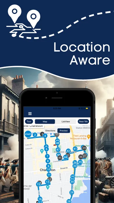 Charleston GPS Audio Guide স্ক্রিনশট