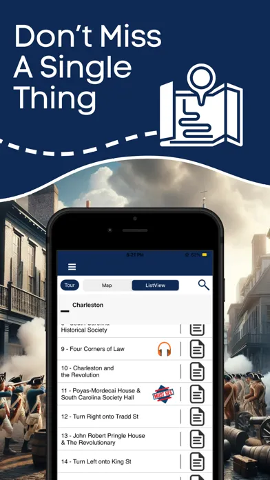 Charleston GPS Audio Guide স্ক্রিনশট