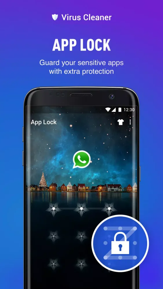 Tangkapan layar Virus Cleaner