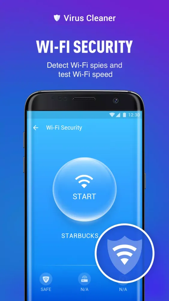 Tangkapan layar Virus Cleaner