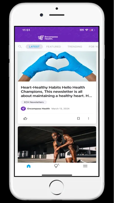 Capturas de pantalla de Hive by Encompass Health