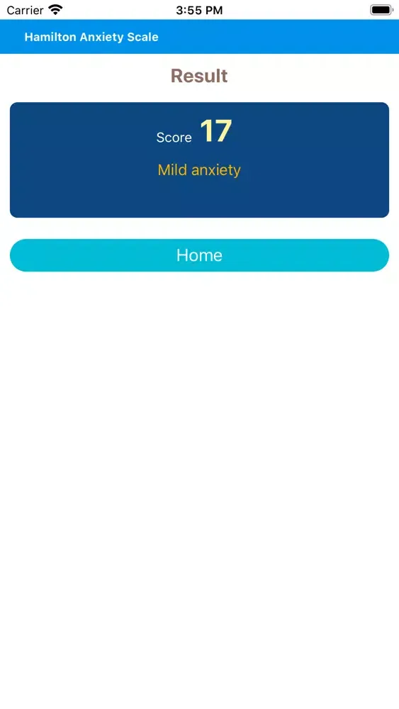 Hamilton Anxiety Scale স্ক্রিনশট
