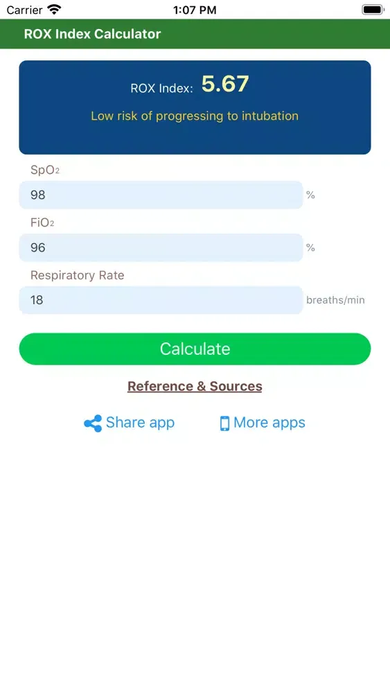 تصاویر ROX Index Calculator