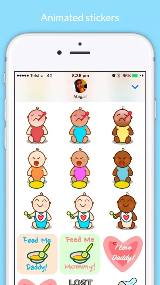 Baby Stickers - Cuteness Overload স্ক্রিনশট