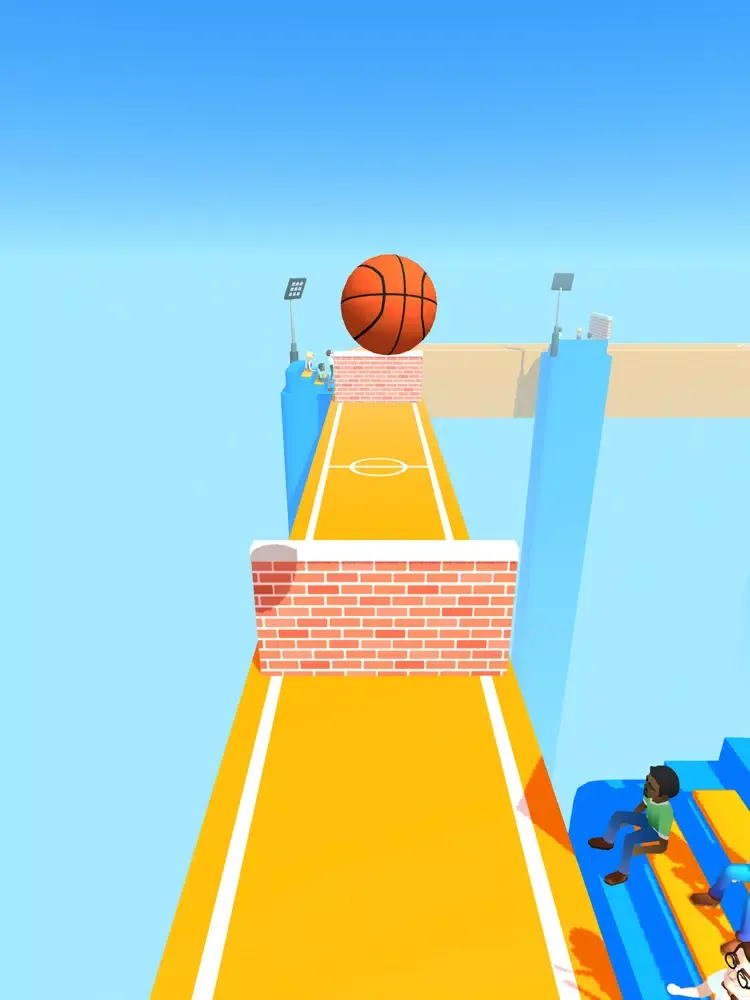 Ảnh chụp màn hình của Air Ball 3D: Basketball Runner iPad 