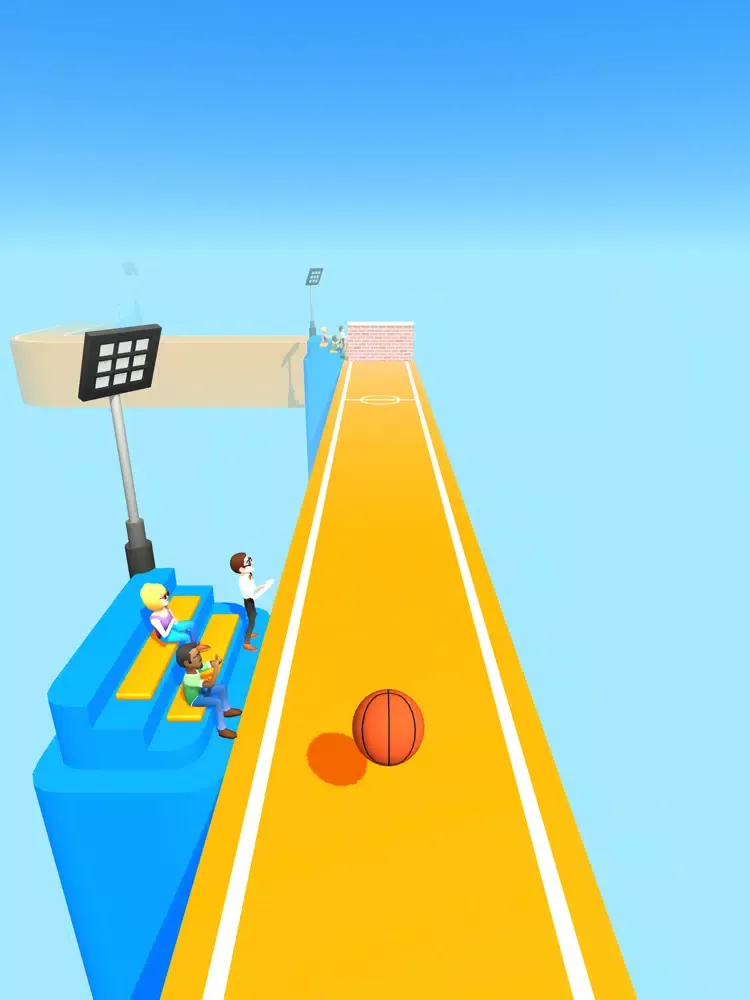 Ảnh chụp màn hình của Air Ball 3D: Basketball Runner iPad 