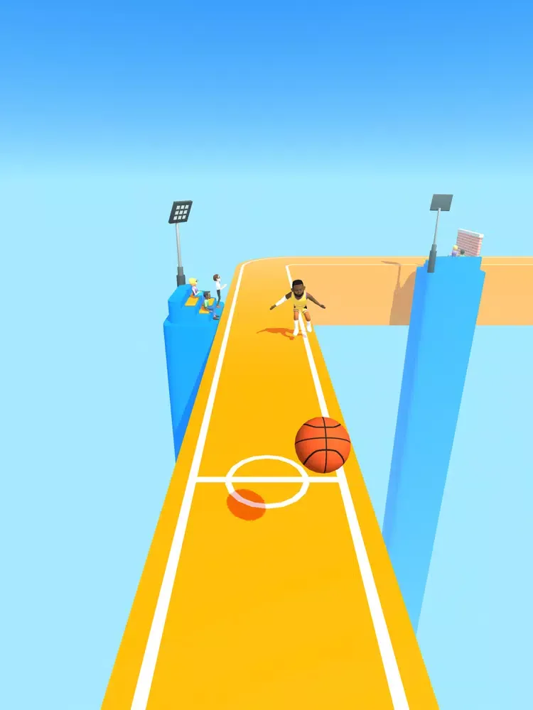 Ảnh chụp màn hình của Air Ball 3D: Basketball Runner iPad 