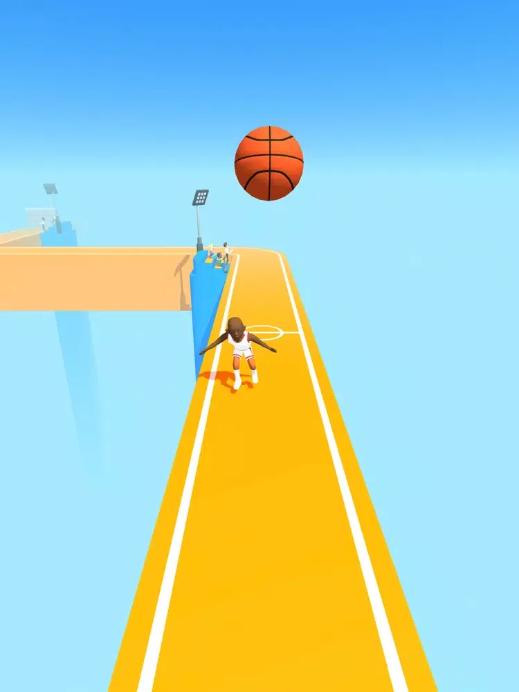 Ảnh chụp màn hình của Air Ball 3D: Basketball Runner iPad 