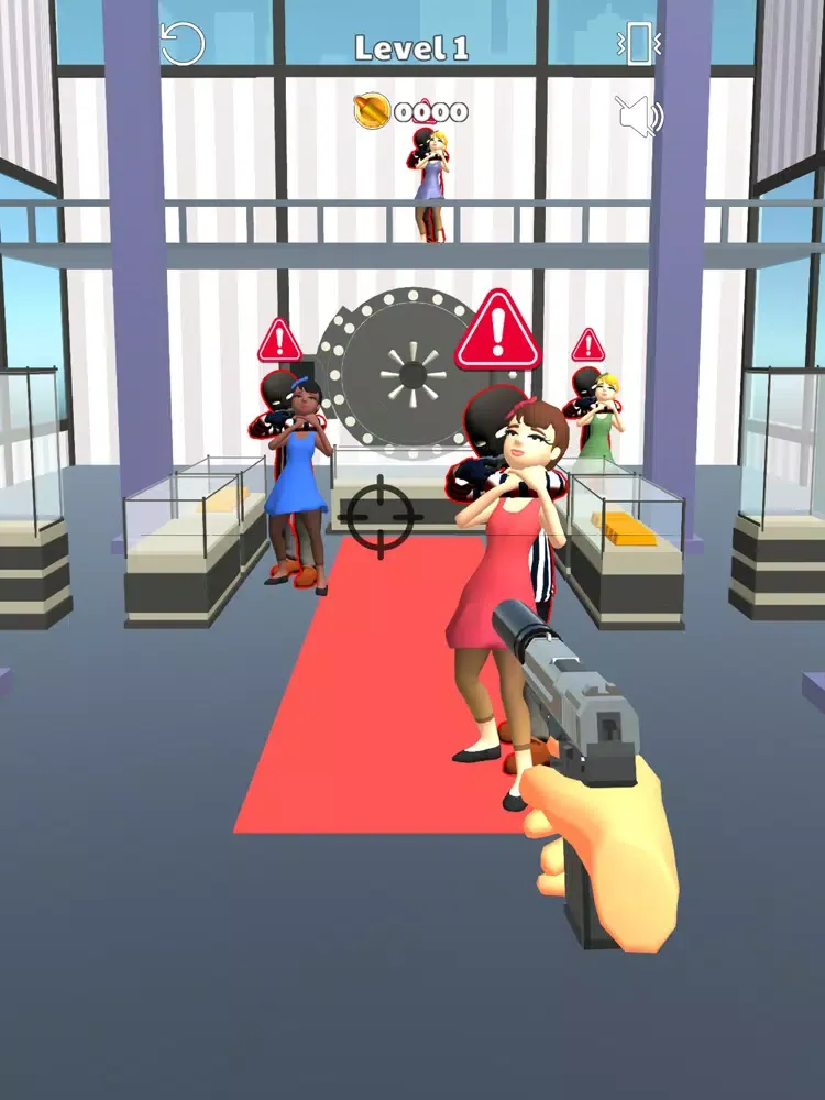 Capturas de pantalla de Bullet Curve 3D: Perfect Shot iPad 