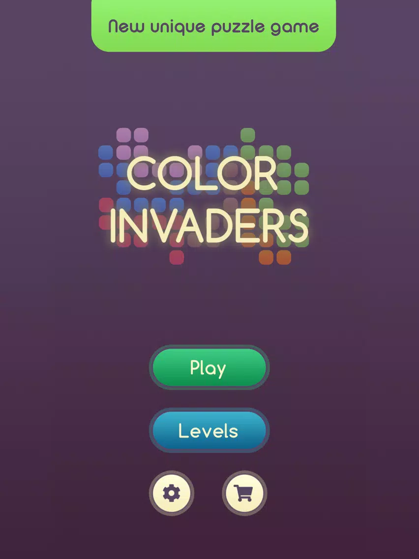 Color Invaders! Line Puzzle iPad  スクリーンショット