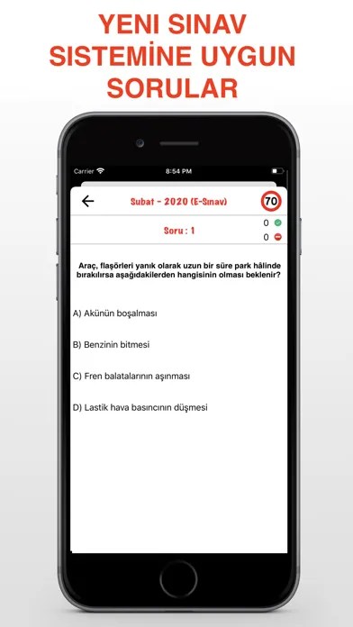 Скриншоты ehliyet Sınav Sorular 2022 PRO