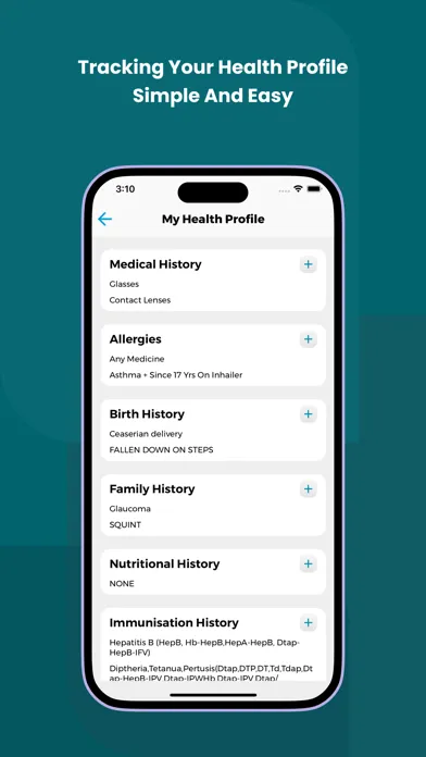 EHNOTE Care Screenshots