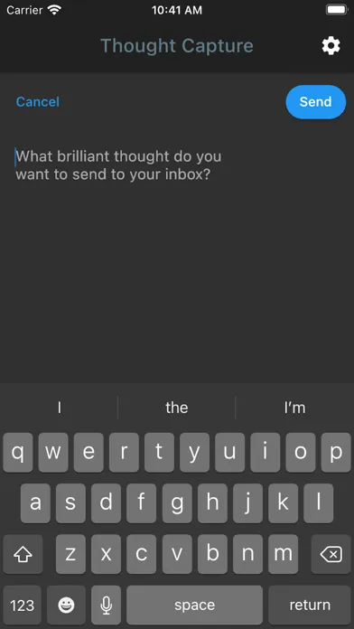 Idea Capture - Email Yourself Screenshots