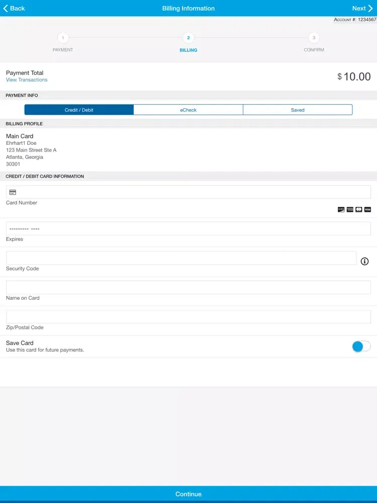 ภาพหน้าจอของ Ehrhart Energy iPad 