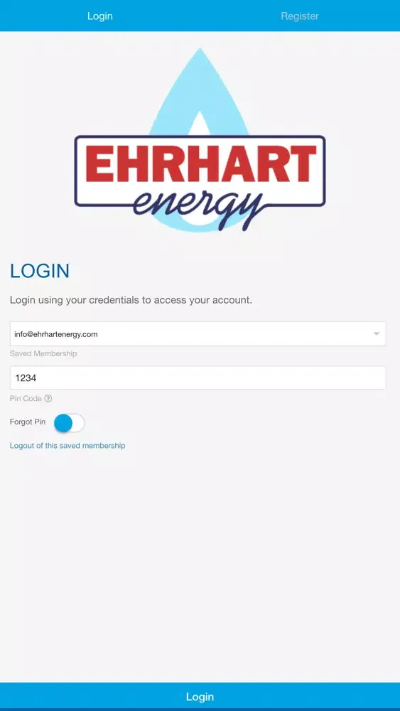 ภาพหน้าจอของ Ehrhart Energy