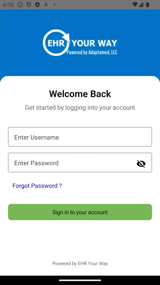 Zrzuty ekranu EHR YOUR WAY