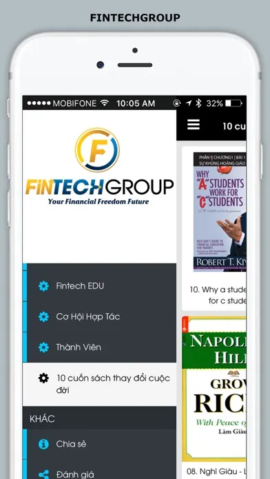 Captures d'écran de Fintech - Your Financial Freedom Future