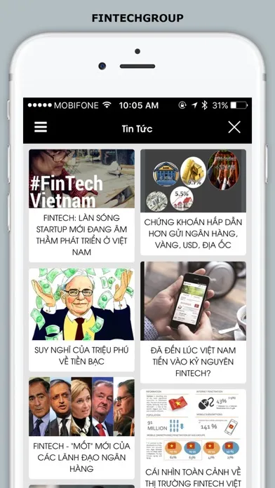 Captures d'écran de Fintech - Your Financial Freedom Future