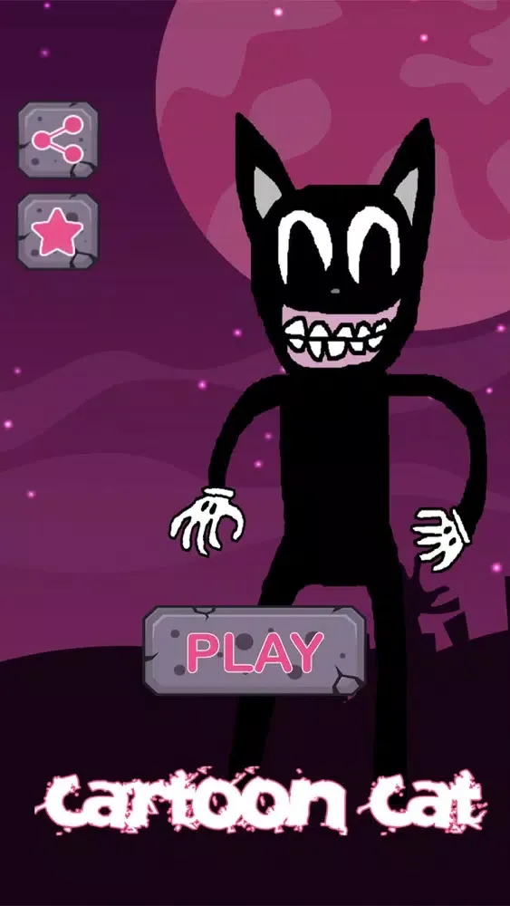 Scary Cartoon Cat Talk Screenshots