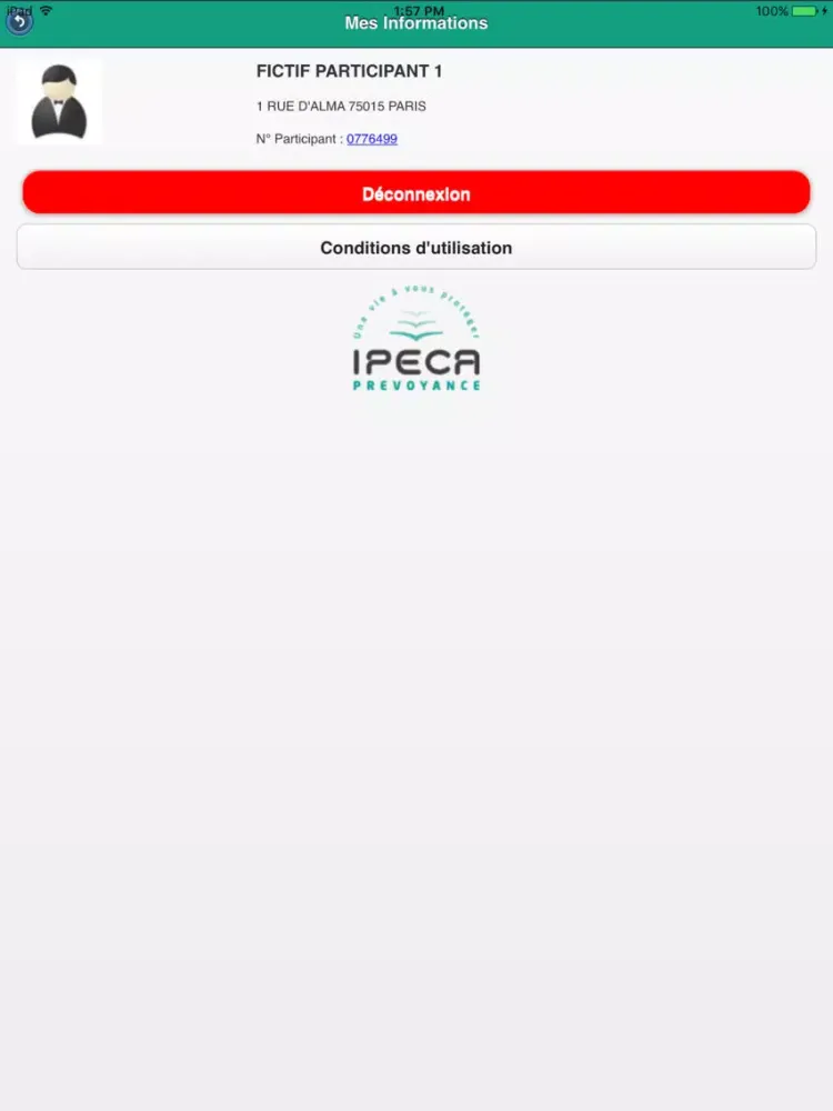 Mémo Santé iPad  سکرین شاٹس