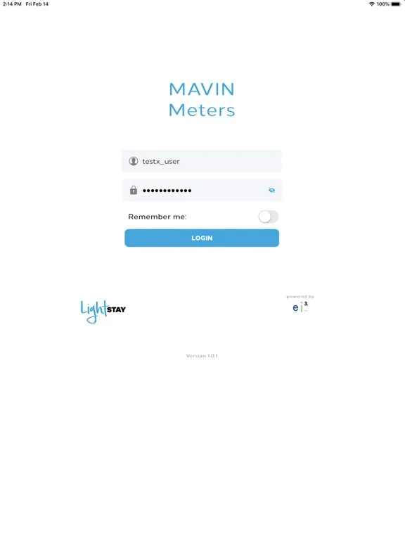 ภาพหน้าจอของ MAVIN Meters iPad 
