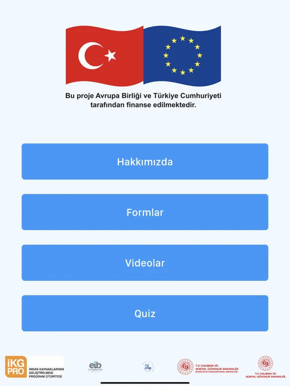Capturas de pantalla de İş'te Güven iPad 