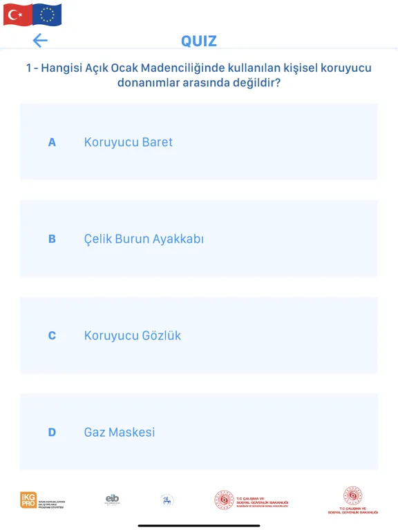 Capturas de pantalla de İş'te Güven iPad 
