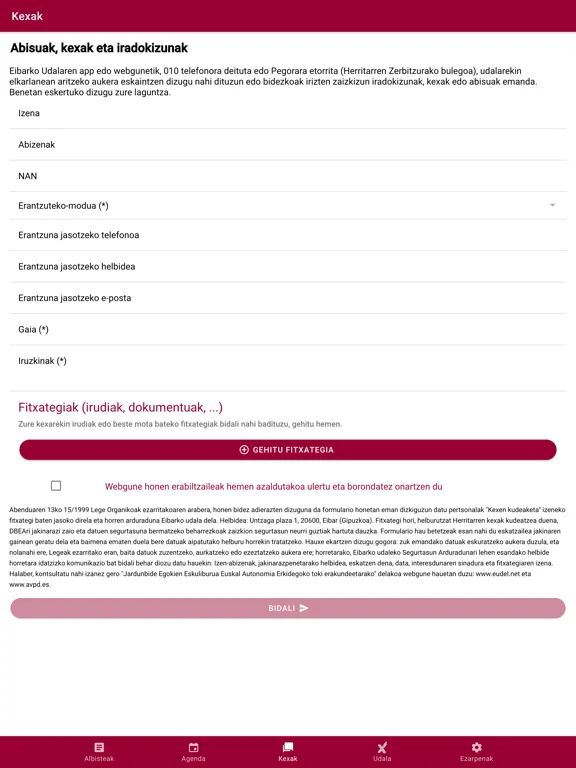 Eibarko Udala iPad  سکرین شاٹس