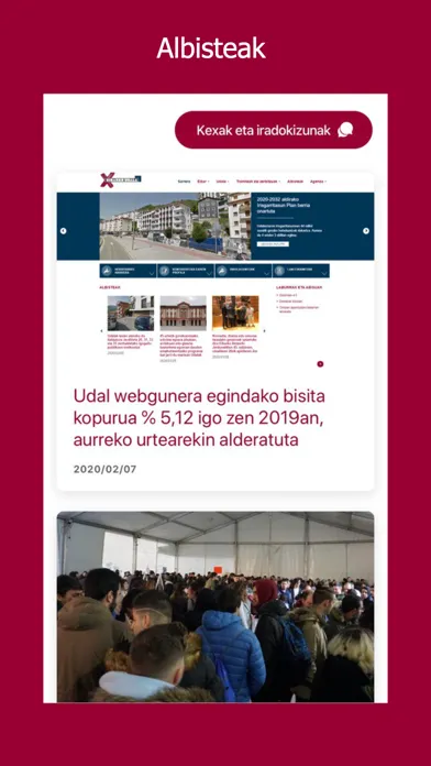 Eibarko Udala سکرین شاٹس