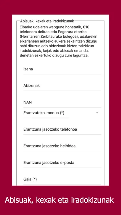 Eibarko Udala سکرین شاٹس