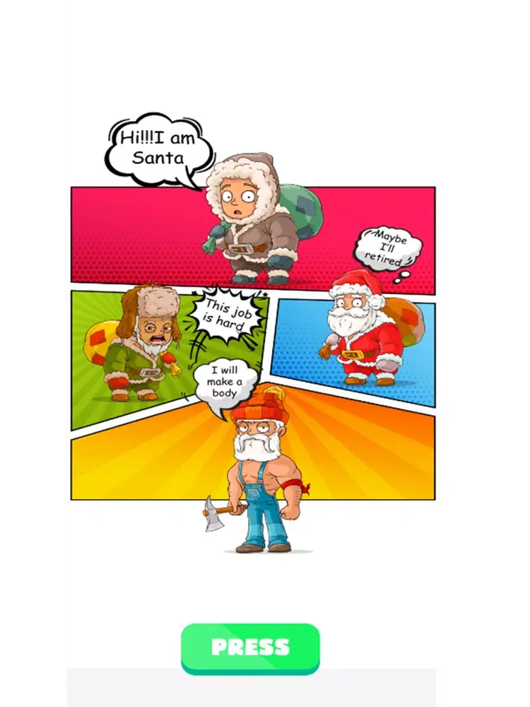 Capturas de tela do Comic Magazine iPad 