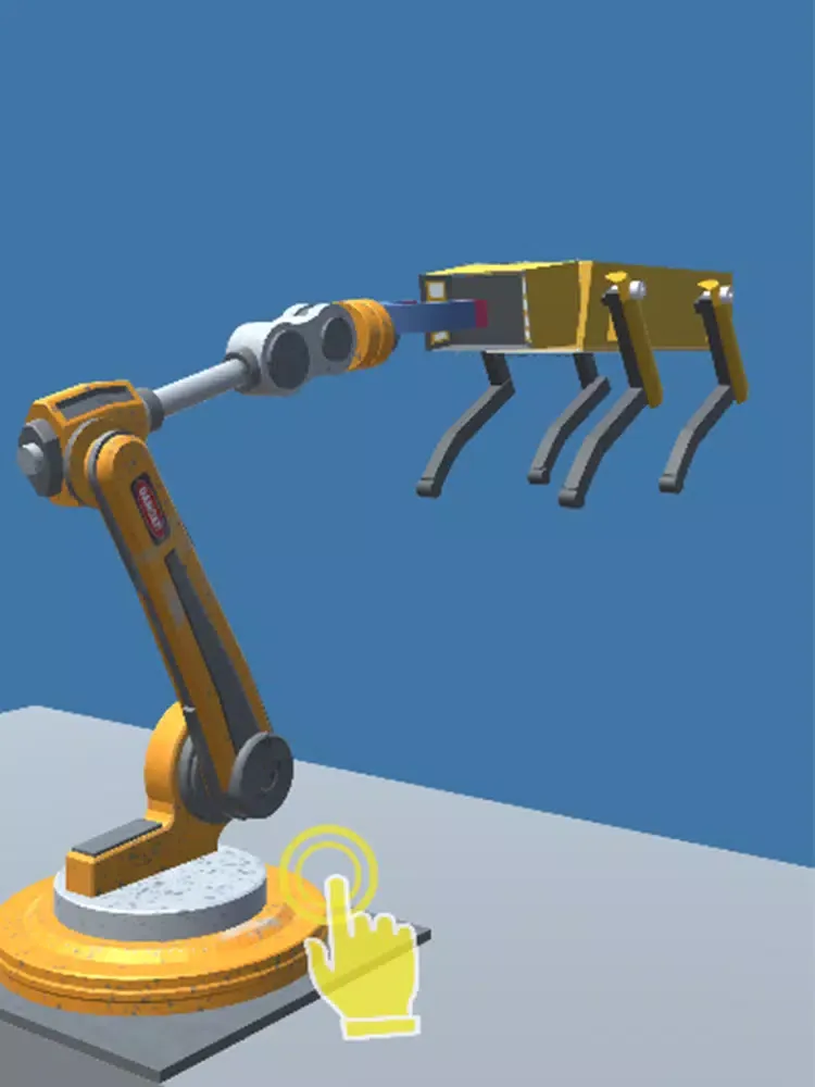 Ảnh chụp màn hình của Robotic Arm 3D iPad 