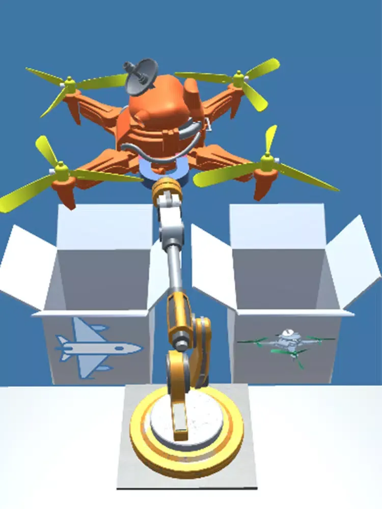 Ảnh chụp màn hình của Robotic Arm 3D iPad 