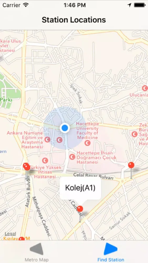 Captures d'écran de Metro Ankara