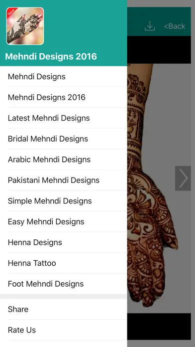 Mehndi Designs 2016 10,000+ سکرین شاٹس